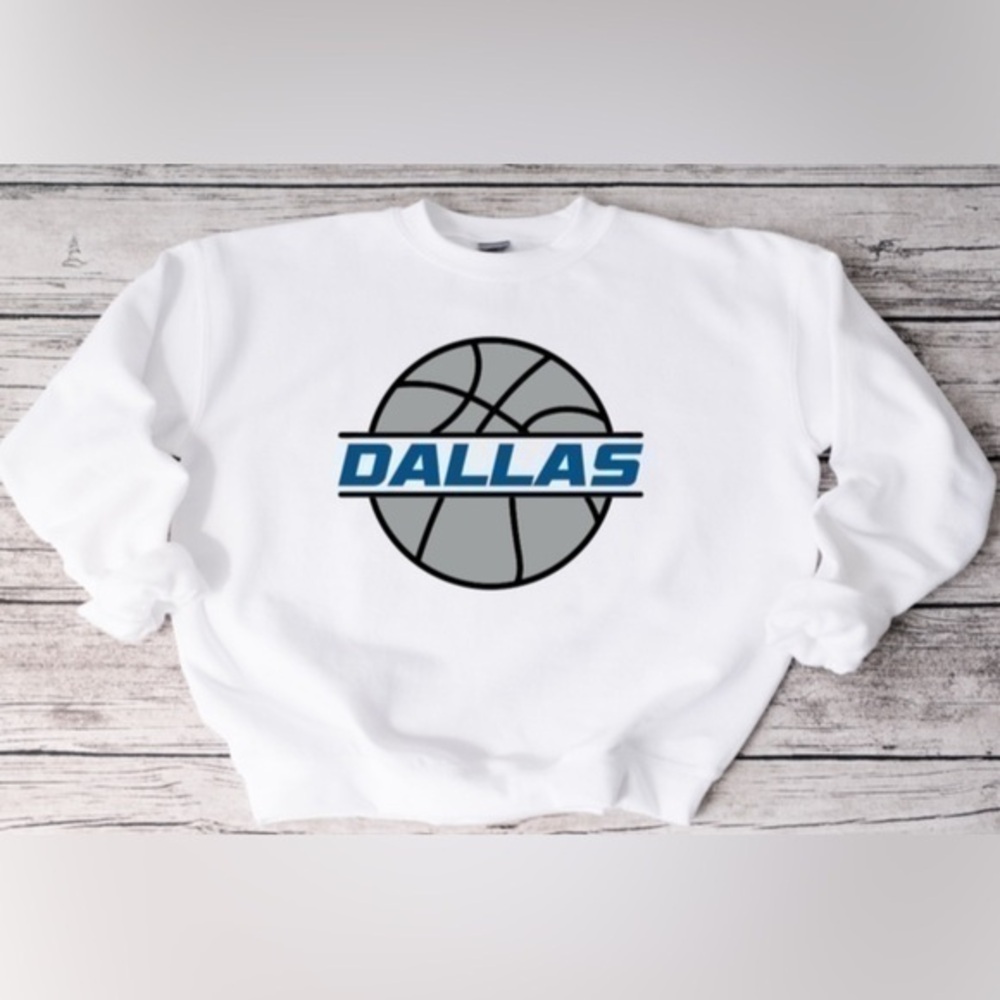 Dallas Mavericks Basketball Crewneck